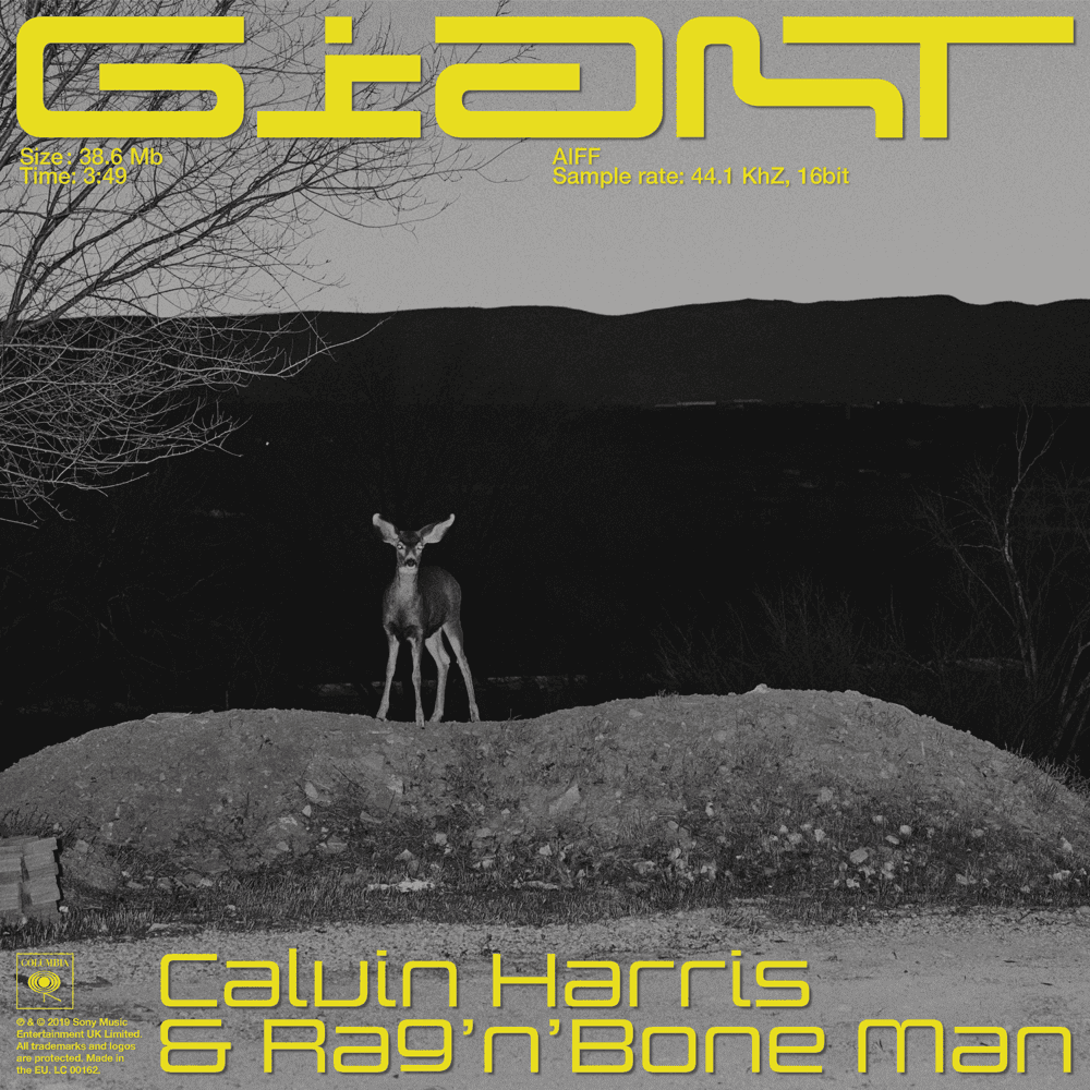 Album cover art for "Giant" by Calvin Harris
