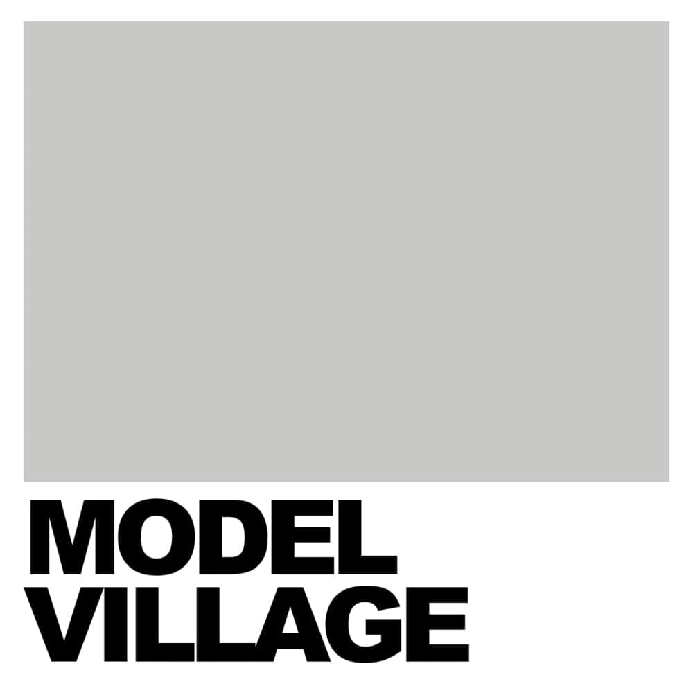 Album cover art for "Model Village" by IDLES