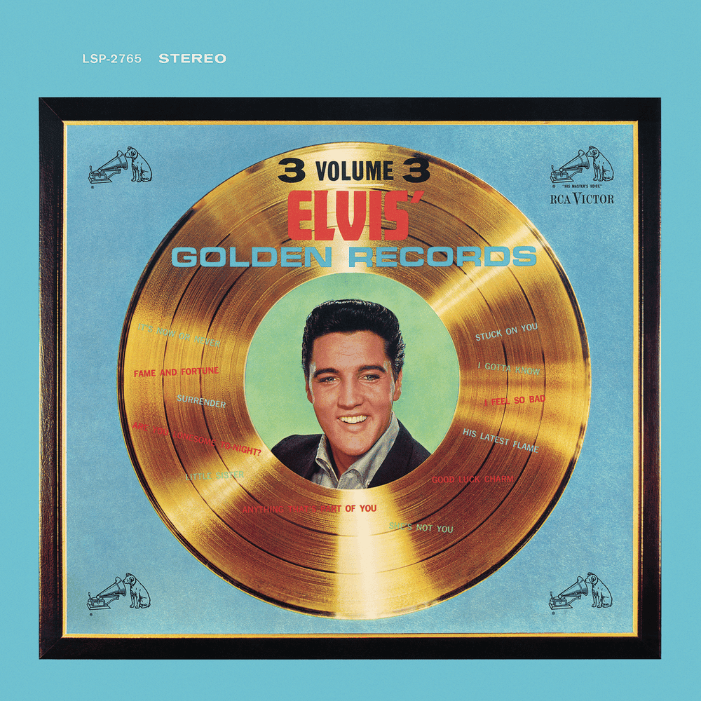 Album cover art for "It's Now or Never" by Elvis Presley