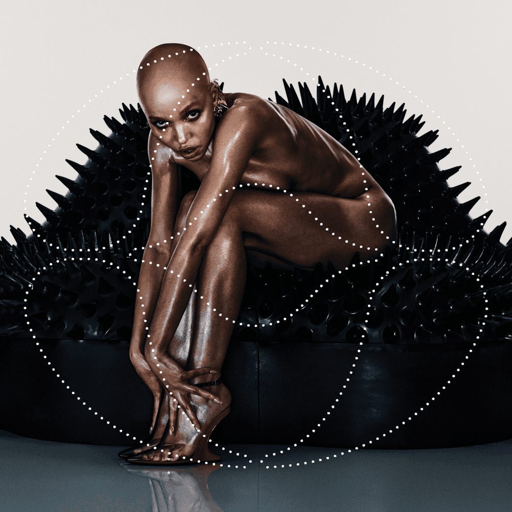 Album cover art for "SHIT DI OGGI" by FKA twigs