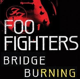 Album cover art for "Bridge Burning" by Foo Fighters