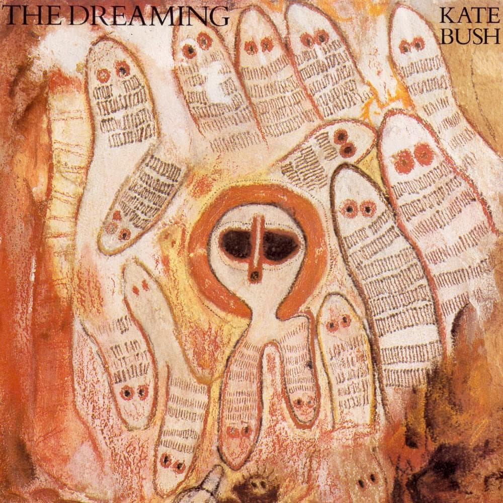 Album cover art for "The Dreaming" by Kate Bush