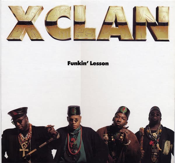Album cover art for "Funkin' Lesson" by X Clan