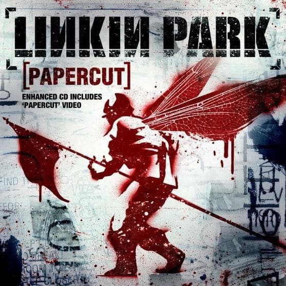 Album cover art for "Papercut (Live at Docklands Arena, London)" by Linkin Park