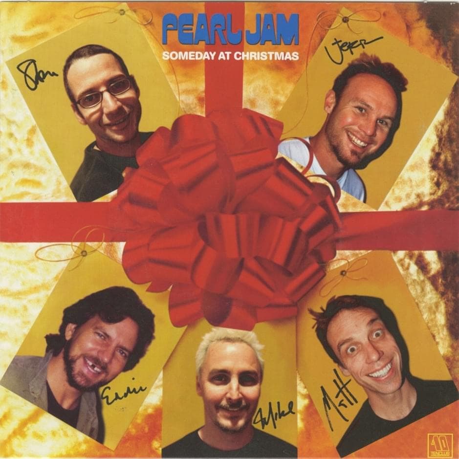 Album cover art for "Someday At Christmas" by Pearl Jam