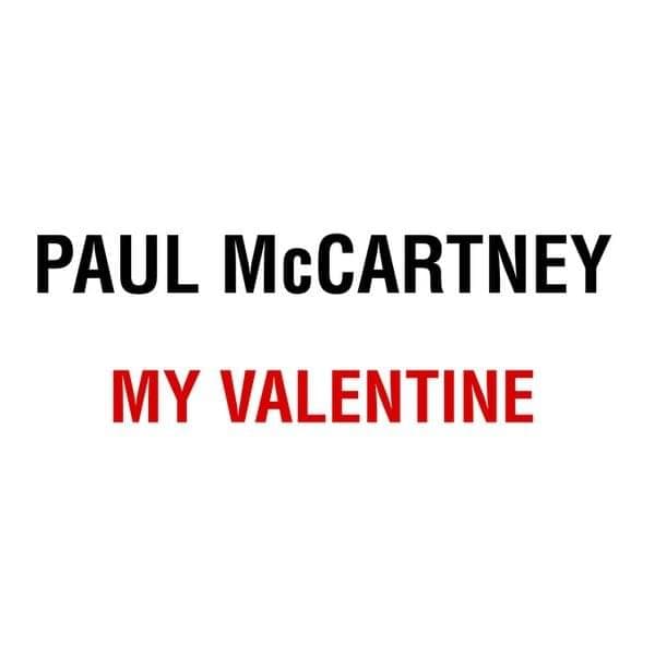 Album cover art for "My Valentine" by Paul McCartney