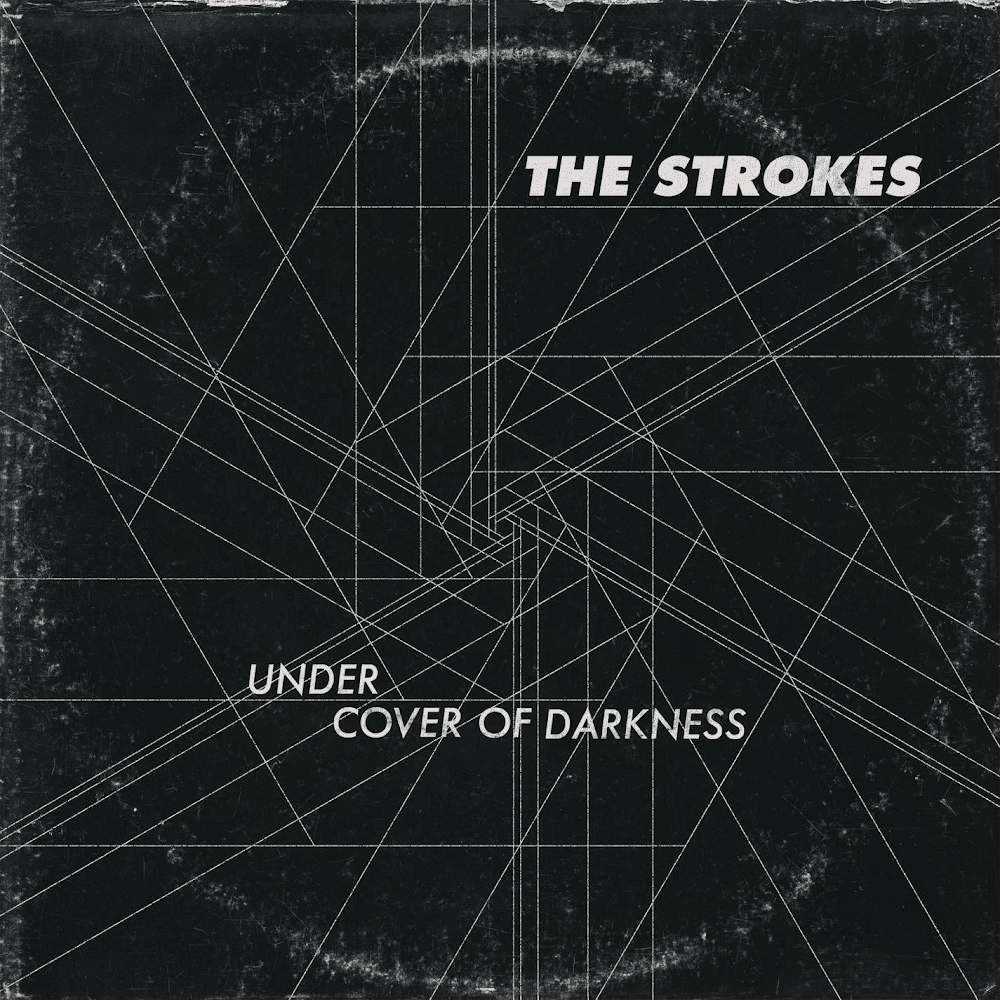 Album cover art for "Under Cover of Darkness" by The Strokes