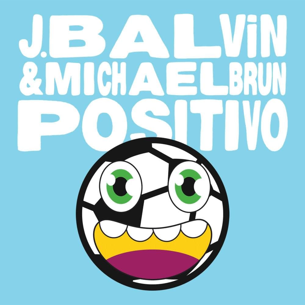 Album cover art for "Positivo" by J Balvin & Michaël Brun