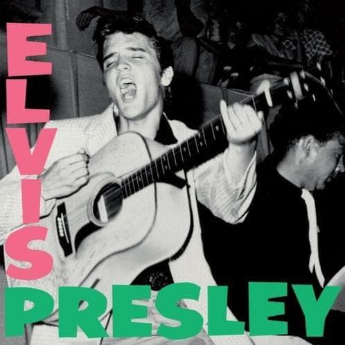 Album cover art for "I Love You Because" by Elvis Presley