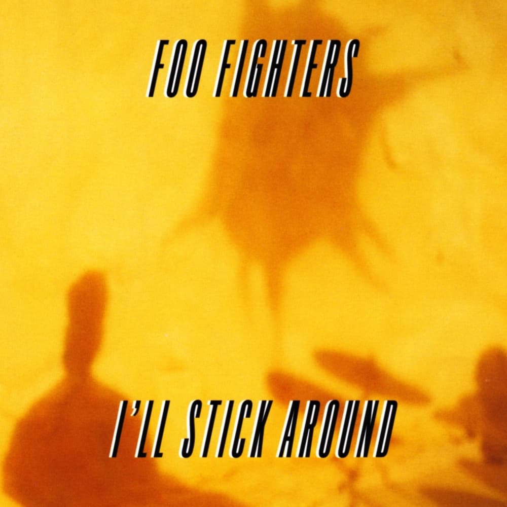 Album cover art for "I'll Stick Around" by Foo Fighters