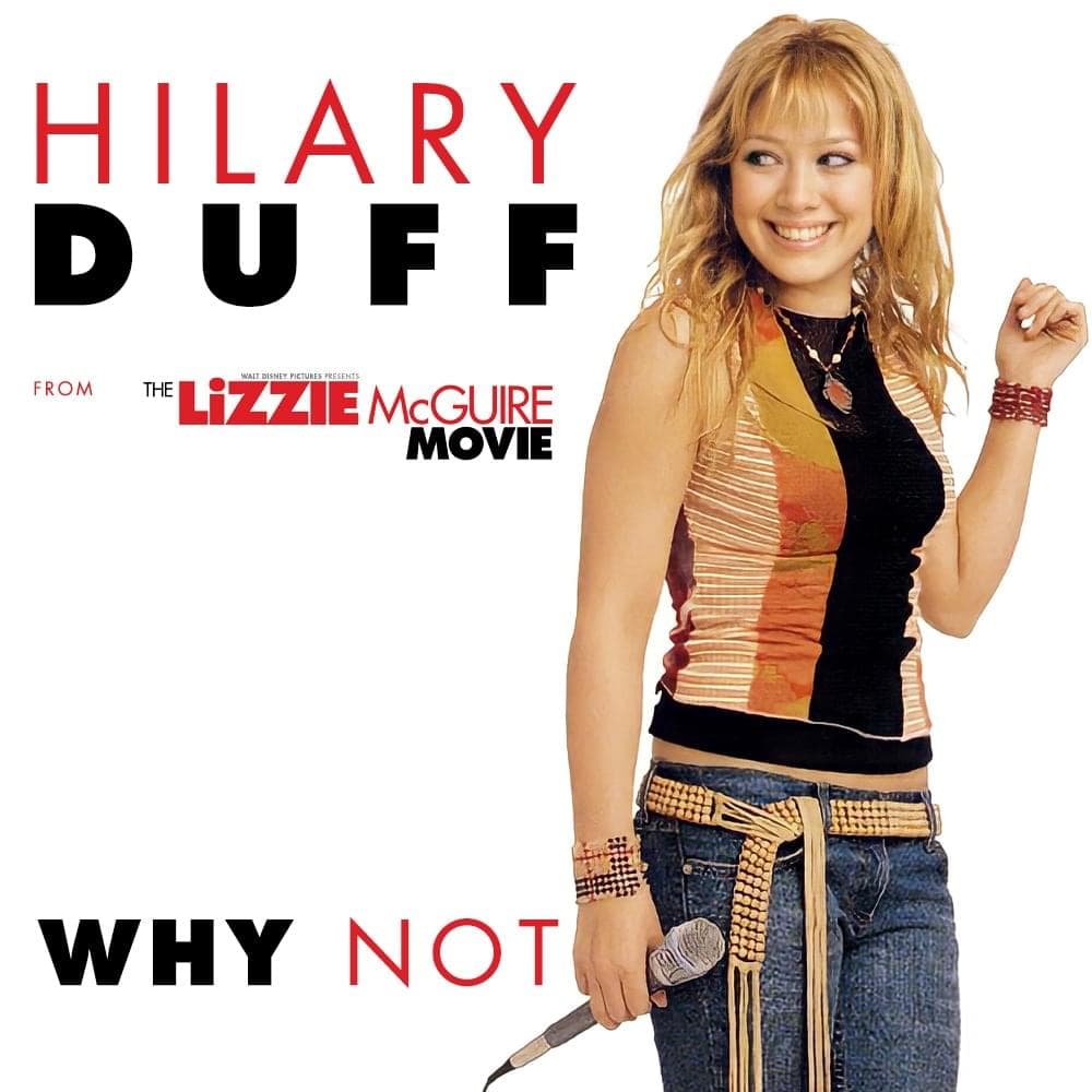 Album cover art for "Why Not" by Hilary Duff