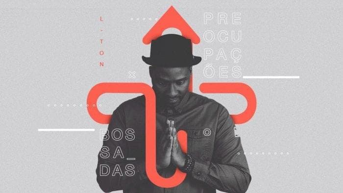 Album cover art for "Bossa das Preocupações" by L-Ton
