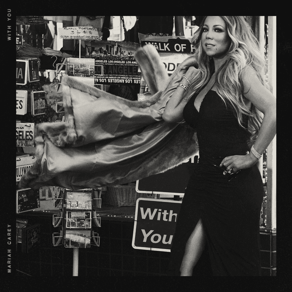 Album cover art for "With You" by Mariah Carey