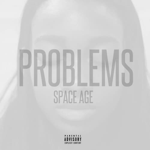 Album cover art for "Problems" by Little Simz & SPACE AGE
