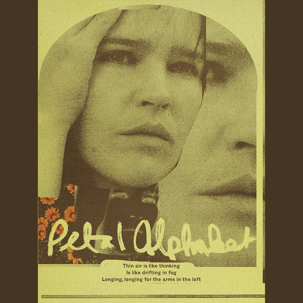 Album cover art for "Petal Alphabet" by Broadcast