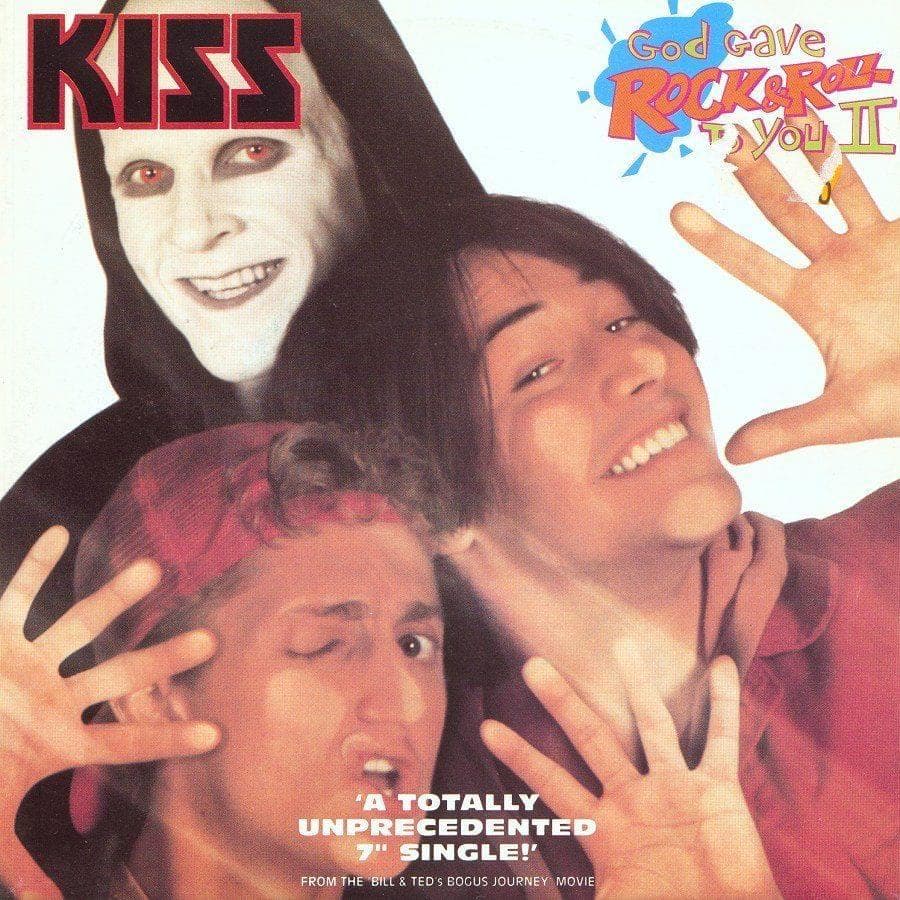 Album cover art for "God Gave Rock 'n' Roll to You II" by KISS