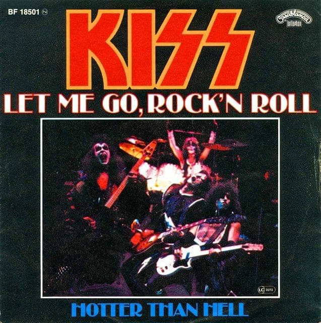 Album cover art for "Let Me Go, Rock 'n' Roll" by KISS
