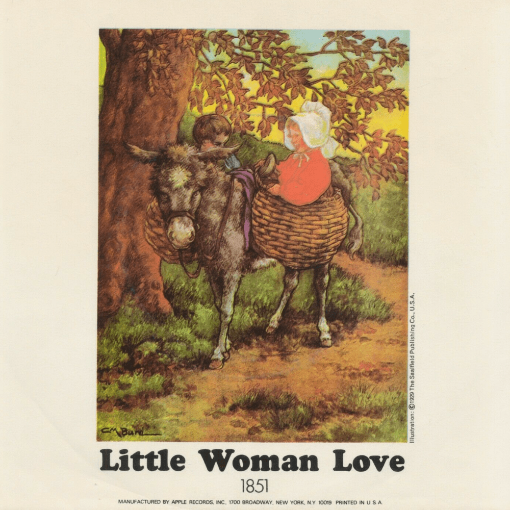 Album cover art for "Little Woman Love" by Paul McCartney