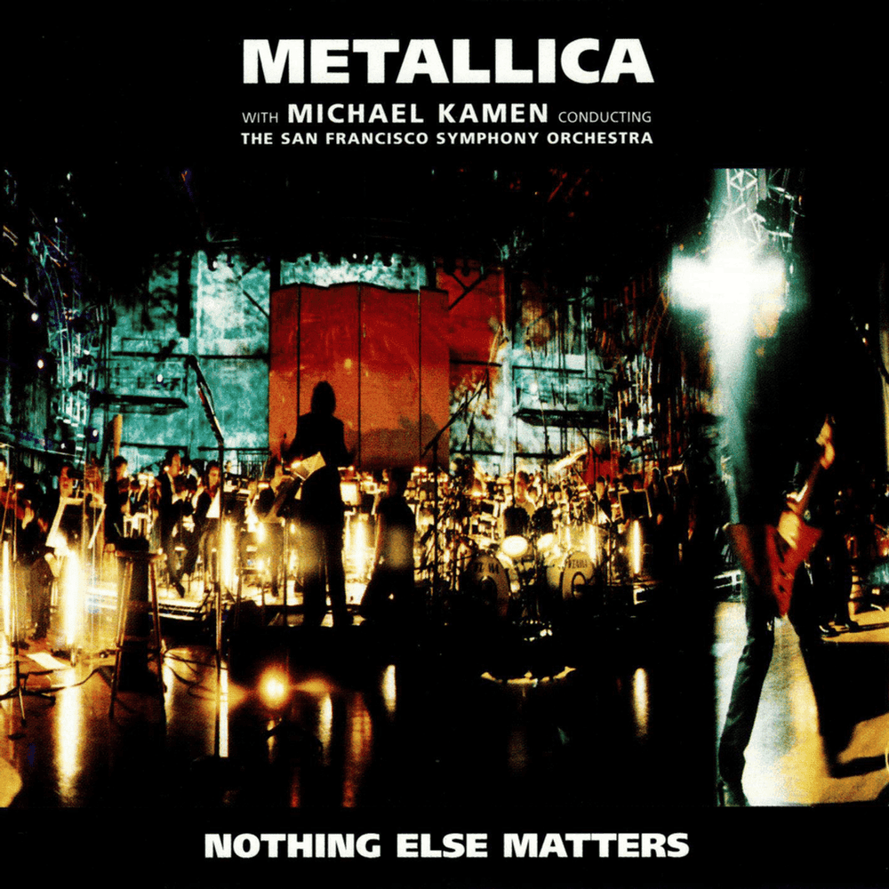 Album cover art for "Nothing Else Matters (Live with the SFSO)" by Metallica