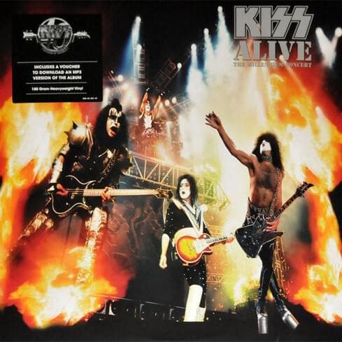 Album cover art for "Firehouse [Alive! The Millennium Concert]" by KISS