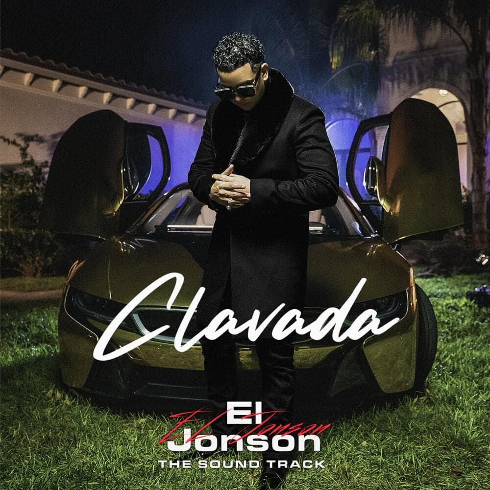 Album cover art for "Clavada" by J Álvarez