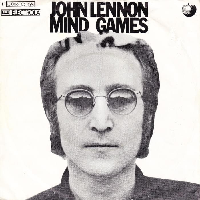 Album cover art for "Mind Games" by John Lennon