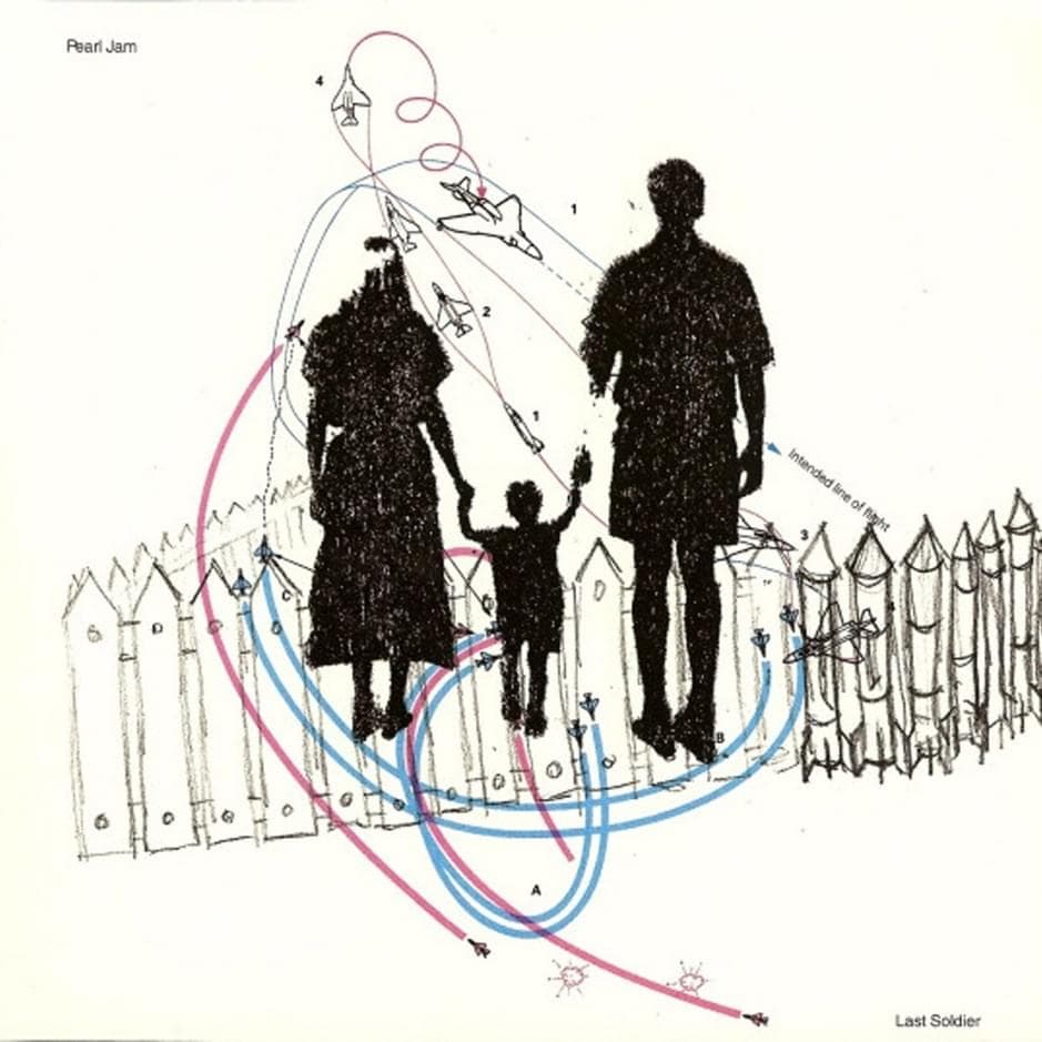 Album cover art for "Last Soldier" by Pearl Jam