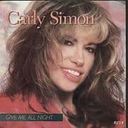 Album cover art for "Give Me All Night" by Carly Simon