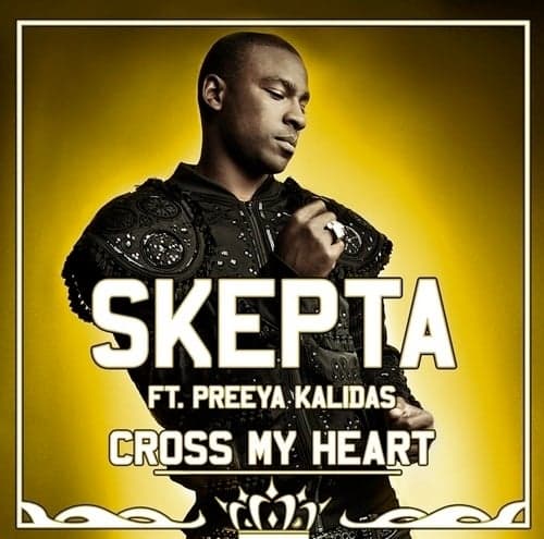 Album cover art for "Cross My Heart" by Skepta & Preeya Kalidas