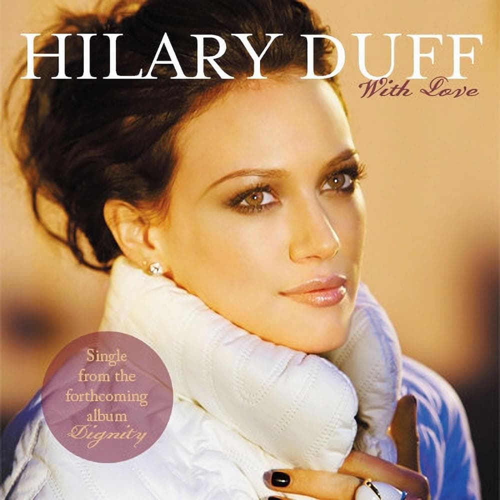 Album cover art for "With Love (Richard Vission Remix)" by Hilary Duff
