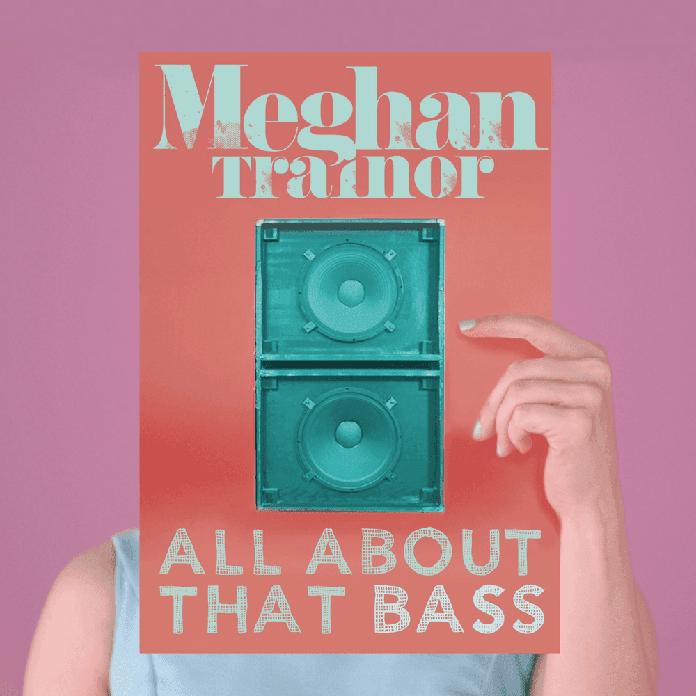 Album cover art for "All About That Bass" by Meghan Trainor