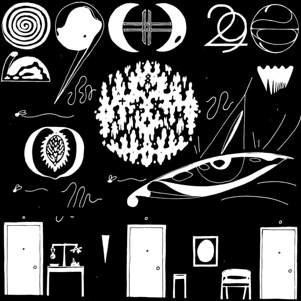 Album cover art for "29 #Strafford APTS" by Bon Iver