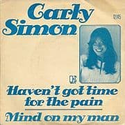 Album cover art for "Haven't Got Time For The Pain" by Carly Simon