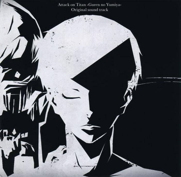 Album cover art for "ymniam-MKorch" by 澤野弘之 (Hiroyuki Sawano) & 小林未郁 (Mika Kobayashi)