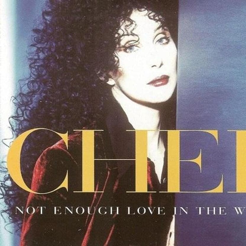 Album cover art for "Not Enough Love in the World" by Cher