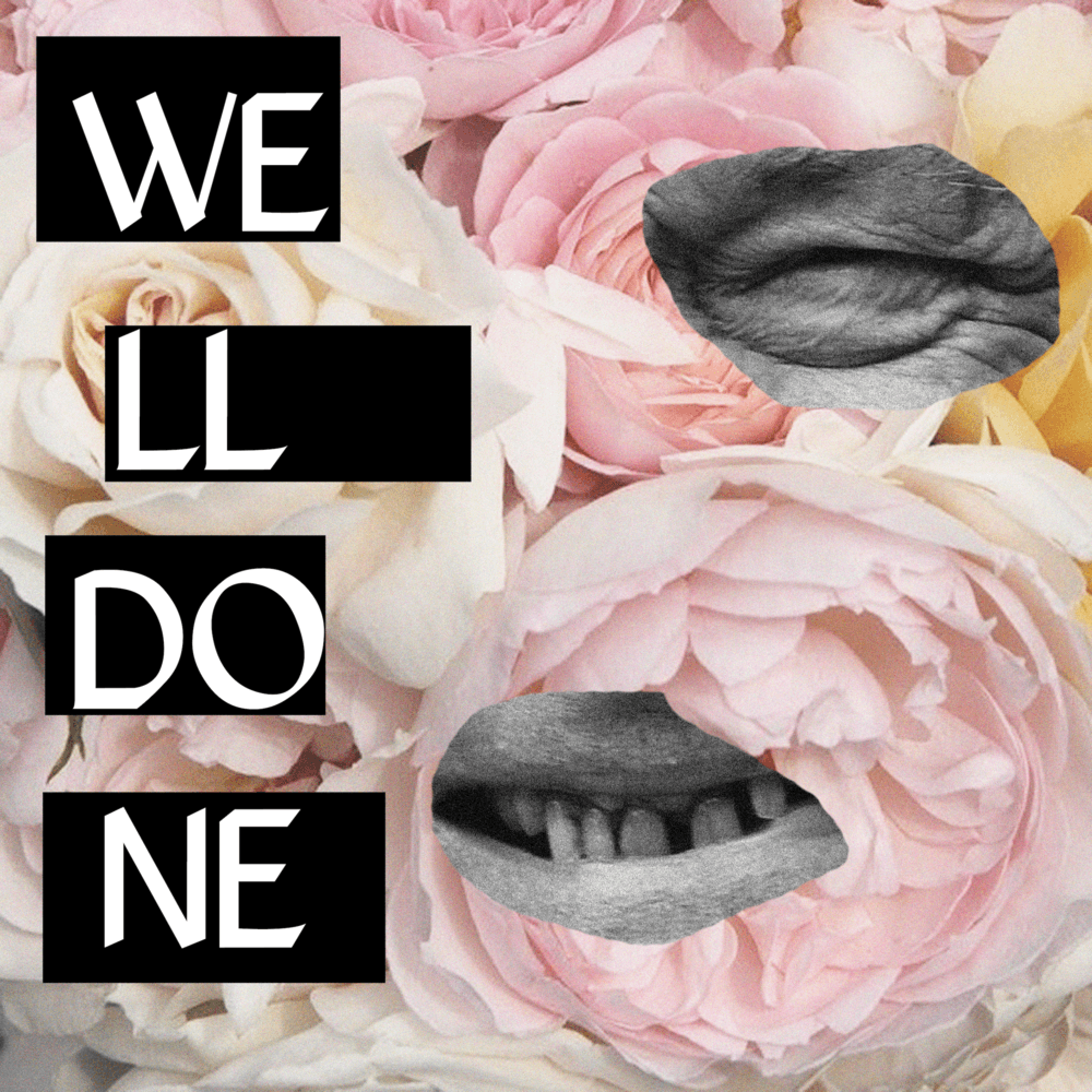 Album cover art for "Well Done" by IDLES