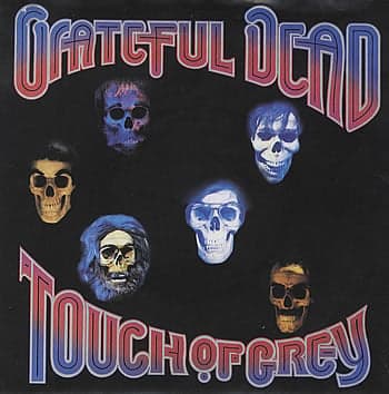 Album cover art for "Touch of Grey" by The Grateful Dead