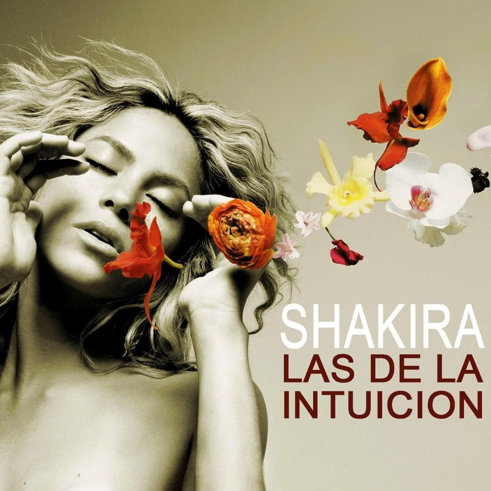 Album cover art for "Las de la Intuición" by Shakira