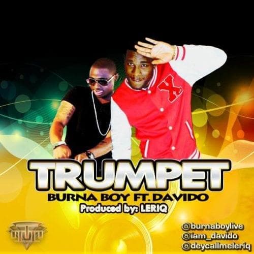Album cover art for "Trumpet" by Burna Boy & Davido