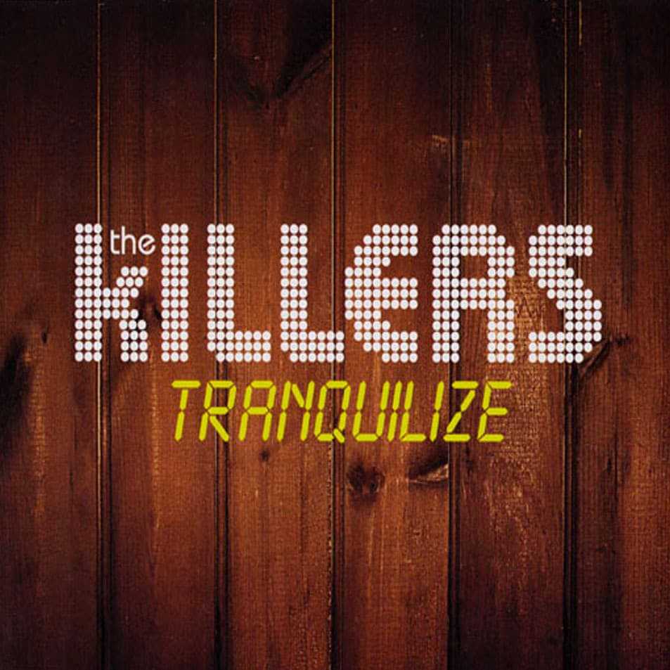 Album cover art for "Tranquilize" by The Killers & Lou Reed