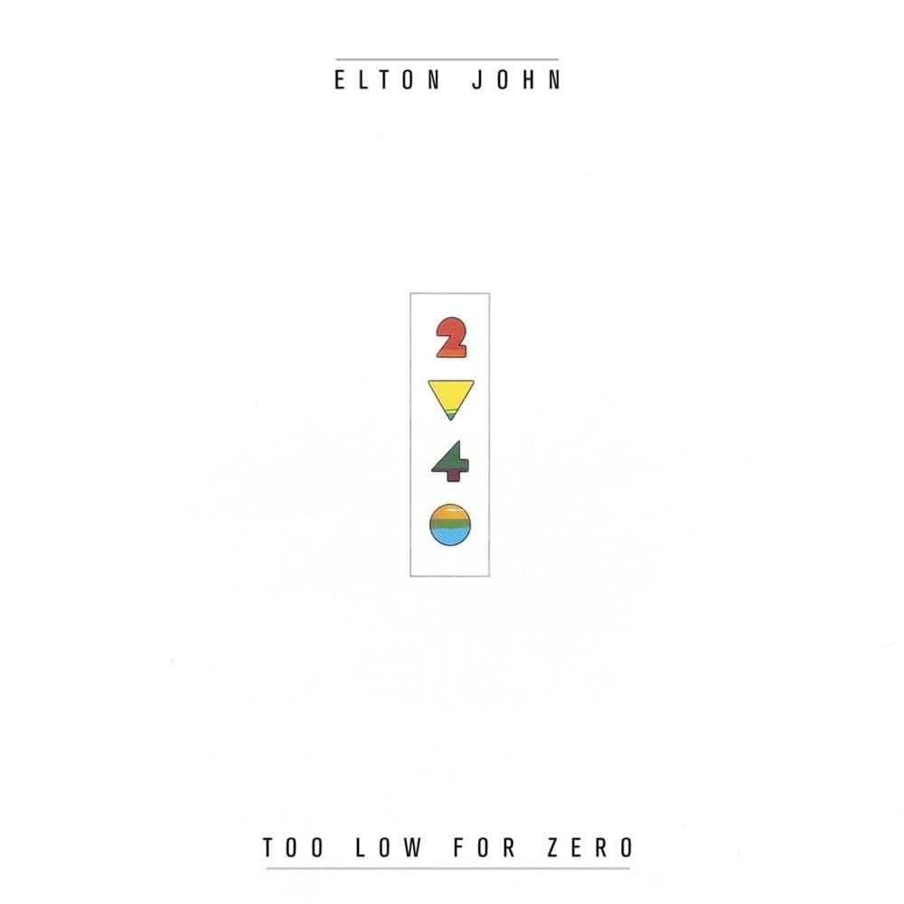 Album cover art for "Cold as Christmas (in the Middle of the Year)" by Elton John