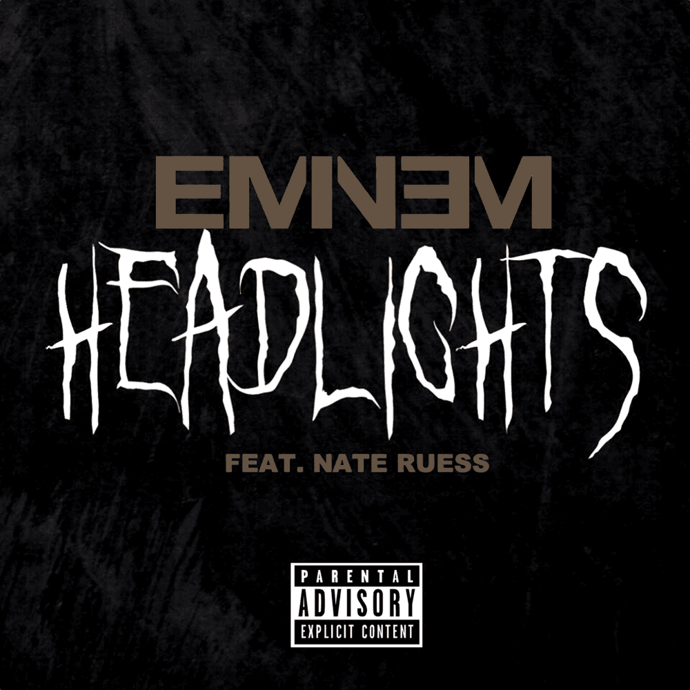 Album cover art for "Headlights" by Eminem & Nate Ruess