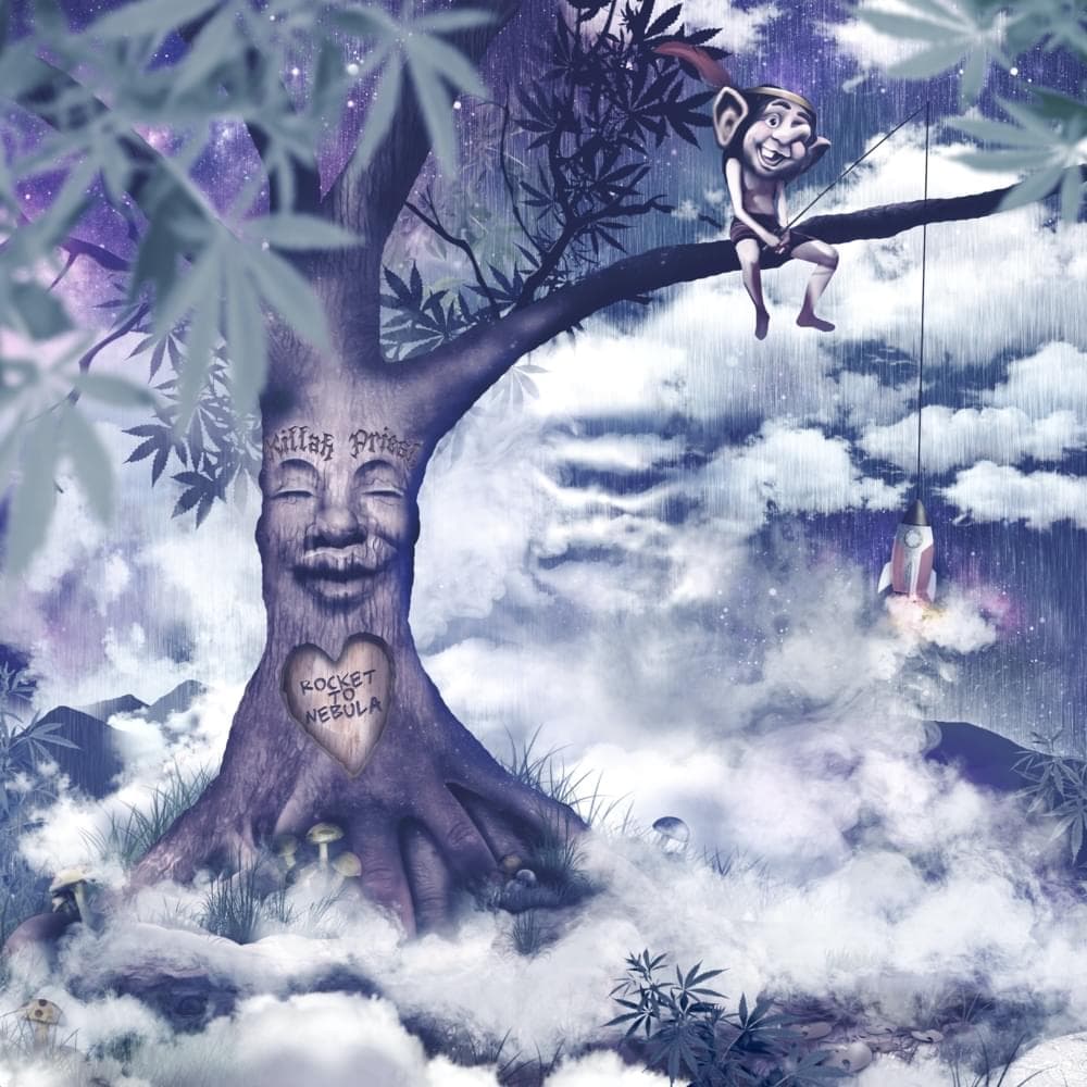 Album cover art for "Bob Ross" by Killah Priest