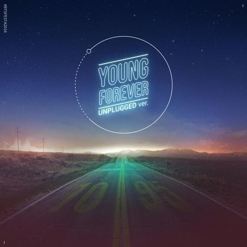 Album cover art for "Young Forever (Unplugged Ver.)" by BTS