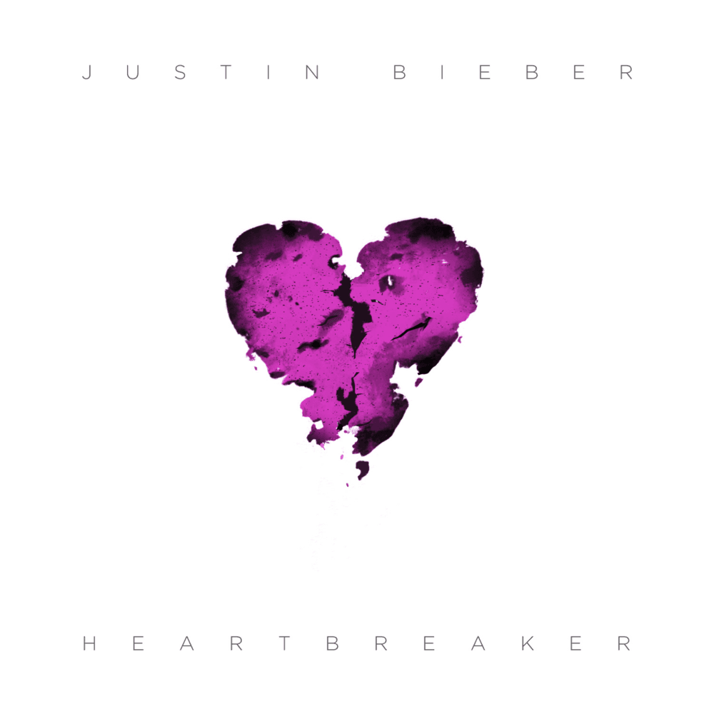 Album cover art for "Heartbreaker" by Justin Bieber