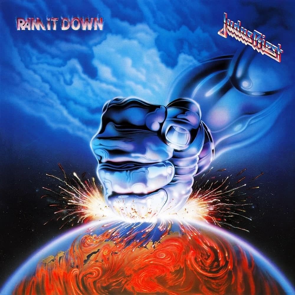 Album cover art for "Heavy Metal" by Judas Priest