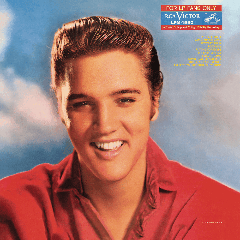 Album cover art for "I Was The One" by Elvis Presley
