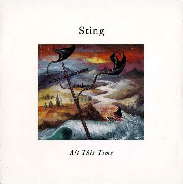 Album cover art for "All This Time" by Sting