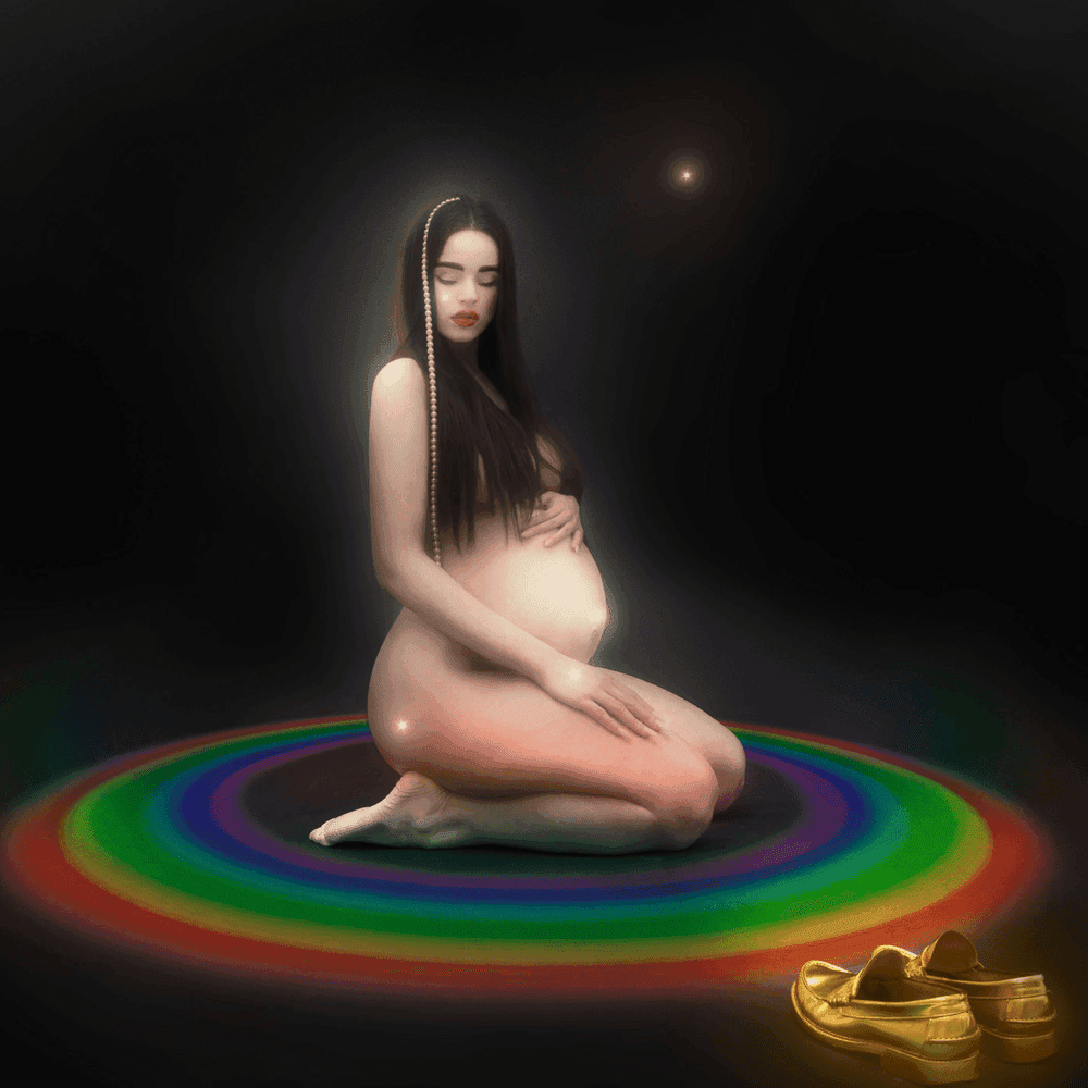 Album cover art for "NANA (Cap.9: Concepción)" by ROSALÍA