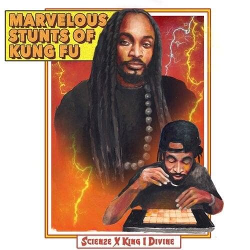 Album cover art for "Marvelous Stunts of Kung Fu" by ScienZe